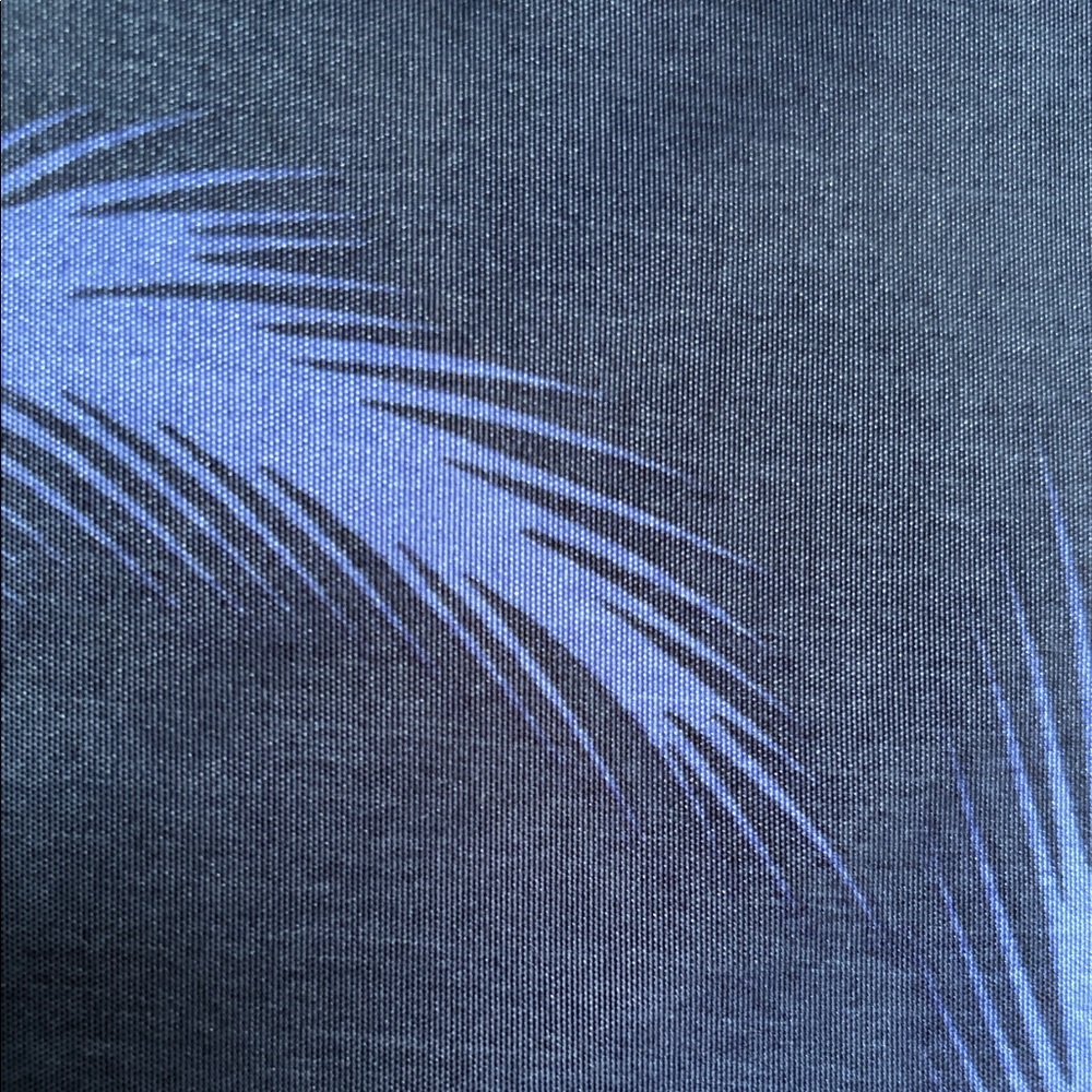 Navy Palm Tree Print Maxi Dress - Picture 5 of 8